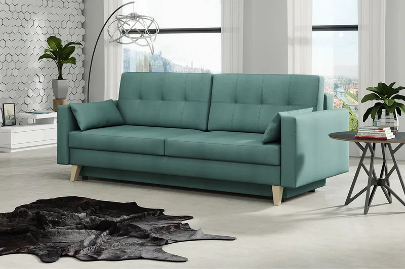 Marina Sovesofa 225x100x90 cm - Møbler - Sofaer - Sovesofaer - 4 seters sovesofa
