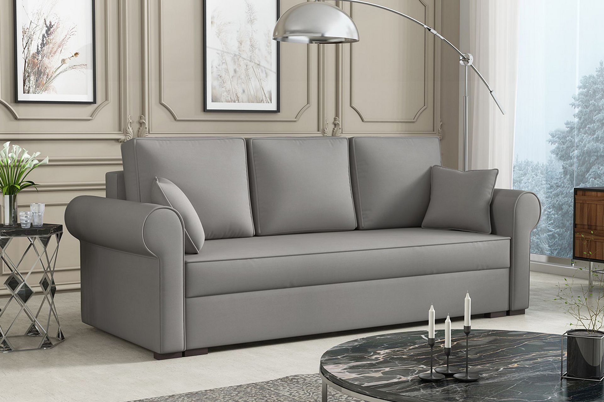 Olimpia Sofa - Møbler - Sofaer - Sovesofaer - 4 seters sovesofa