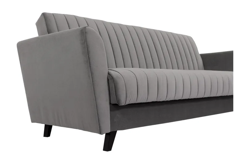 Rigberg Sofa - Grå - Møbler - Sofaer - Sovesofaer - 4 seters sovesofa