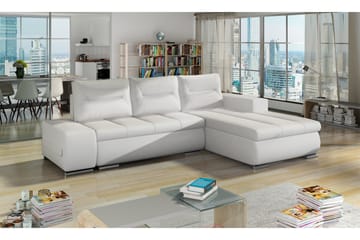 Rodeche Sovesofa - Hvit - Møbler - Sofaer - Sovesofaer - Sovesofa divan