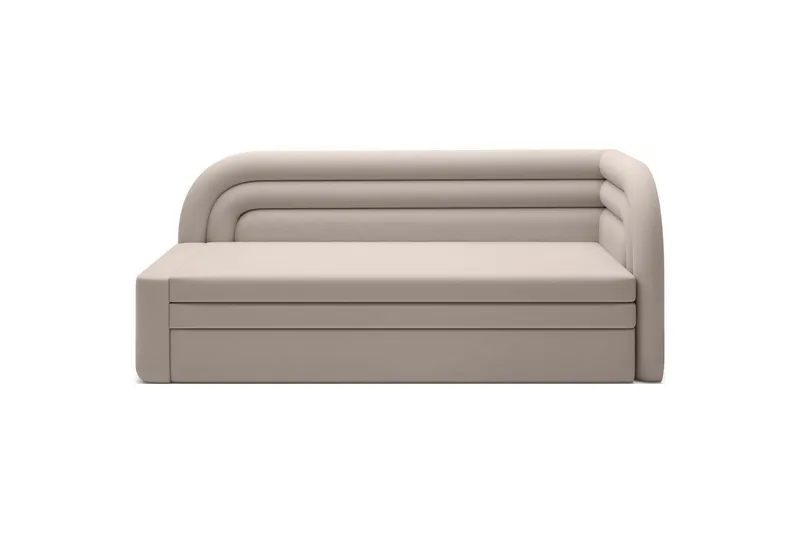 Sofa Eltap Fabillo 223x86x80 cm - Sola 18, Grå, Høyre - Møbler - Sofaer - Sovesofaer - 4 seters sovesofa
