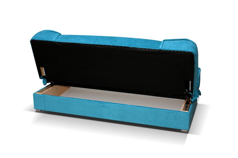 Sofa Gabi 175x80x80 cm - Blå - Møbler - Sofaer - Sovesofaer - 4 seters sovesofa