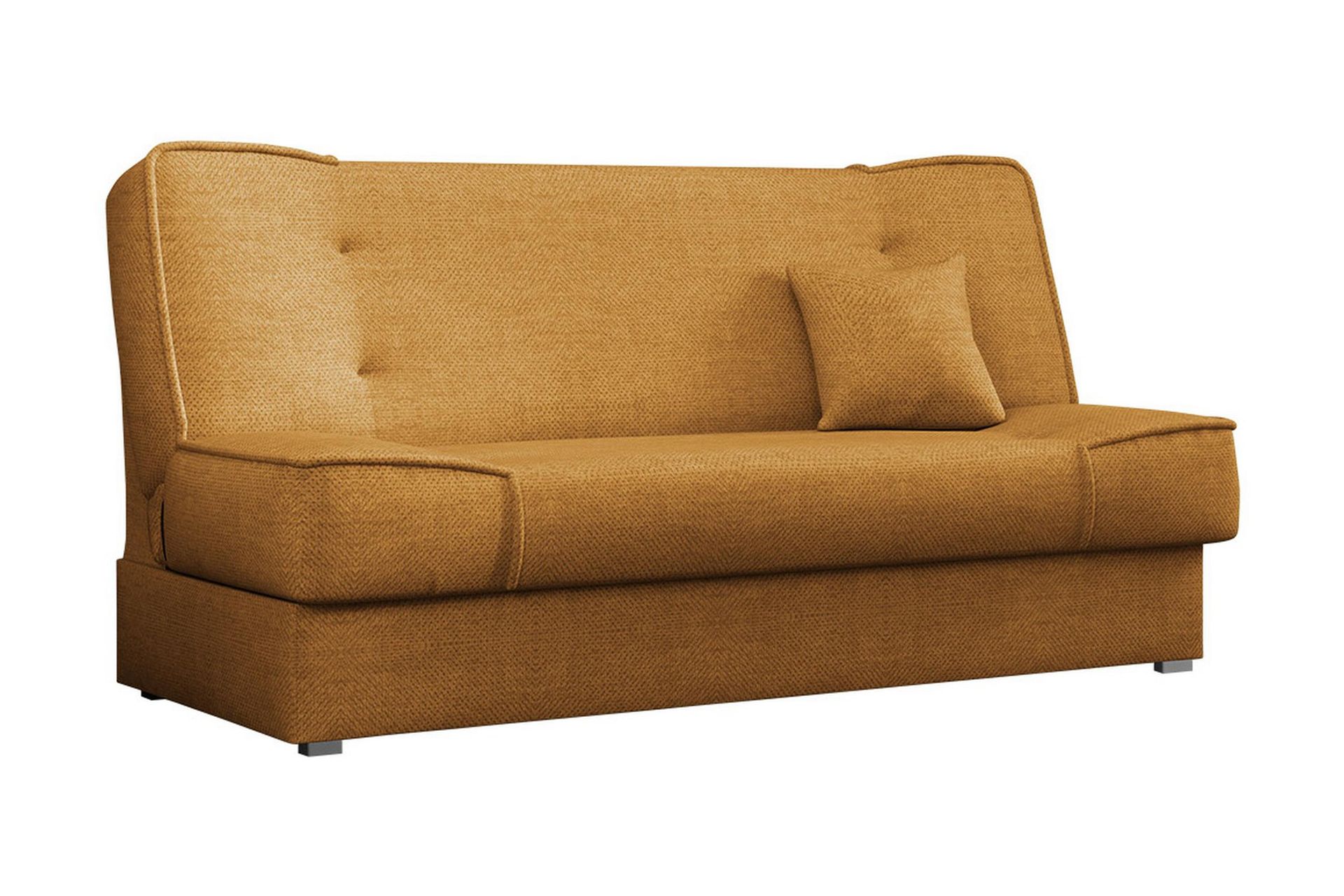 Sofa Gabi 175x80x80 cm - Gul - Møbler - Sofaer - Sovesofaer - 4 seters sovesofa