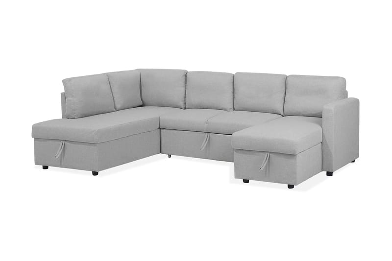 Sovesofa Karrabo 285 cm - Grå - 4 seters sovesofa