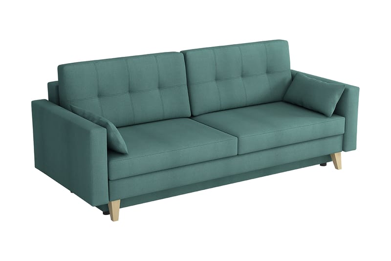 Sovesofa Marina 225x100x90 cm - 4 seters sovesofa - Fløyelssofaer