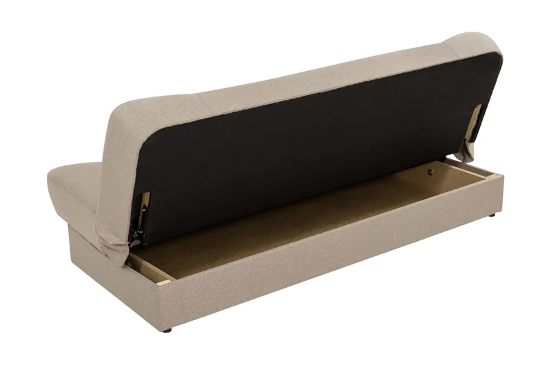 Abron Sovesofa 3-seter - Beige - Møbler - Sofaer - Sovesofaer - 3 seters sovesofa