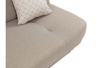 Abron Sovesofa 3-seter - Beige - Møbler - Sofaer - Sovesofaer - 3 seters sovesofa