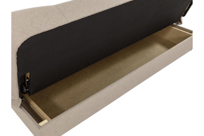 Abron Sovesofa 3-seter - Beige - Møbler - Sofaer - Sovesofaer - 3 seters sovesofa