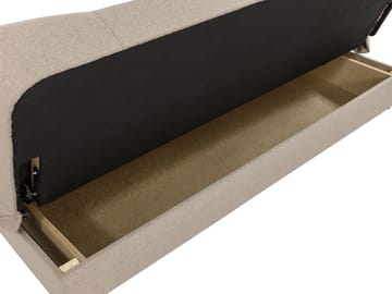 Abron Sovesofa 3-seter - Grå - Møbler - Sofaer - Sovesofaer - 3 seters sovesofa