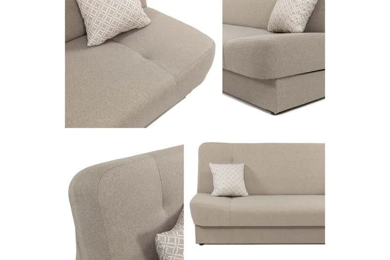 Abron Sovesofa 3-seter - Grønn - Møbler - Sofaer - Sovesofaer - 3 seters sovesofa