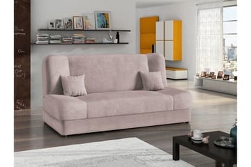 Abron Sovesofa 3-seter - Rosa - Møbler - Sofaer - Sovesofaer - 3 seters sovesofa