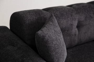 Adelphe 4-seters Sovesofa - Svart - Møbler - Sofaer - Sovesofaer - 4 seters sovesofa