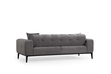 Adelphe Rektangulær Sovesofa 88x178 cm i Stoff - Grå - Møbler - Sofaer - Sovesofaer - 4 seters sovesofa