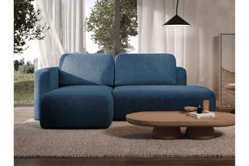 Afir Sovesofa Med 2-Seters Divan - Blå - Møbler - Sofaer - Sovesofaer - Sovesofa divan