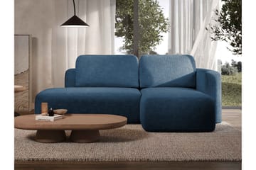 Afir Sovesofa Med 2-Seters Divan - Grå - Møbler - Sofaer - Sovesofaer - Sovesofa divan