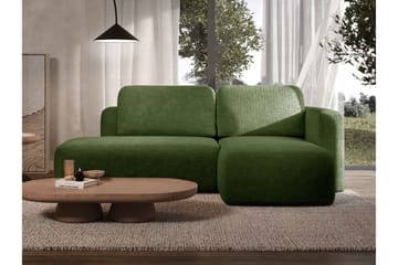 Afir Sovesofa Med 2-Seters Divan - Grønn - Møbler - Sofaer - Sovesofaer - Sovesofa divan