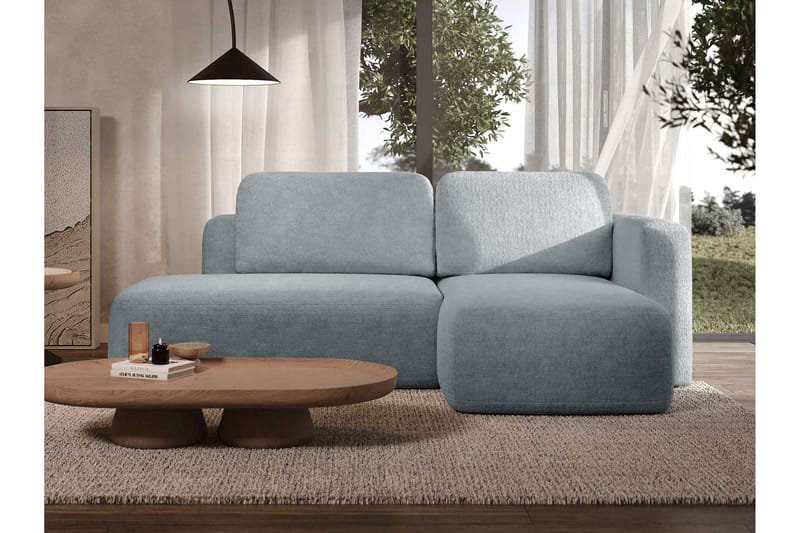Afir Sovesofa Med 2-Seters Divan - Hvit - Møbler - Sofaer - Sovesofaer - Sovesofa divan