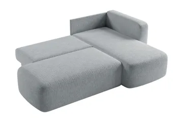 Afir Sovesofa Med 2-Seters Divan - Rosa - Møbler - Sofaer - Sovesofaer - Sovesofa divan