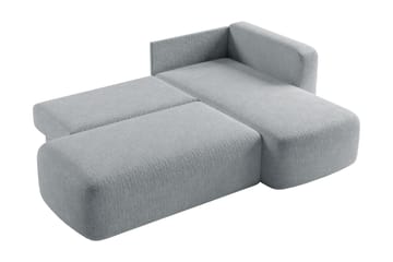 Afir Sovesofa Med 2-Seters Divan - Svart/Brun - Møbler - Sofaer - Sovesofaer - Sovesofa divan
