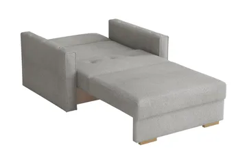 Ajiz Sovesofa 2-seter i Bouclé - Beige - Møbler - Sofaer - Sovesofaer - 2 seters sovesofa