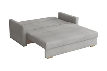 Ajiz Sovesofa 3-seter i Bouclé - Grønn - Møbler - Sofaer - Sovesofaer - 3 seters sovesofa