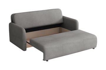 Ajmeri 3-seter Sovesofa 150x196 cm med Oppbevaring i Stoff - Grå - Møbler - Sofaer - Sovesofaer - 3 seters sovesofa
