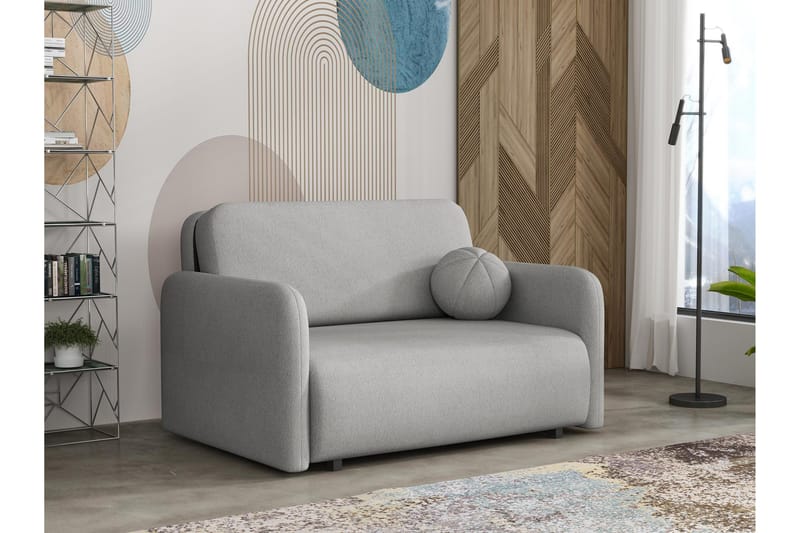 Ajmeri Sovesofa 2-seter - Grå - Møbler - Sofaer - Sovesofaer - 2 seters sovesofa
