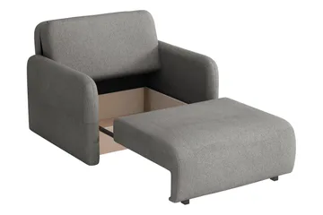 Ajmeri Sovesofa 2-seter i Bouclé - Beige - Møbler - Sofaer - Sovesofaer - 2 seters sovesofa