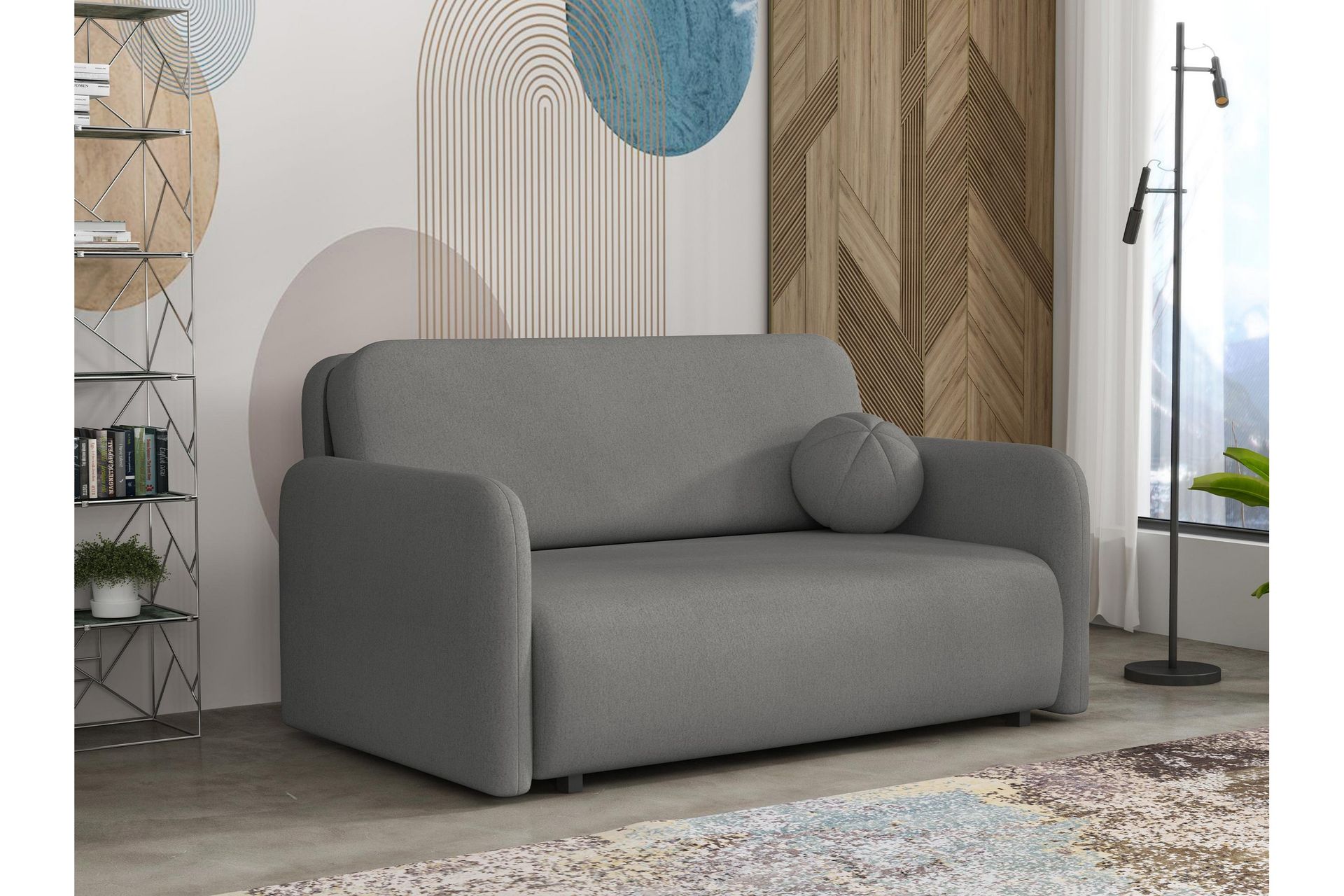 Ajmeri Sovesofa 3-seter - Grå - Møbler - Sofaer - Sovesofaer - 3 seters sovesofa