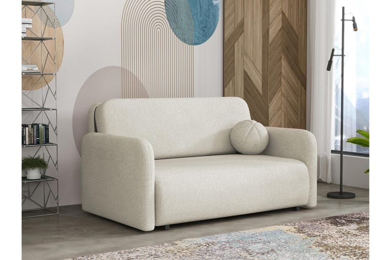 Ajmeri Sovesofa 3-seter i Bouclé, Beige