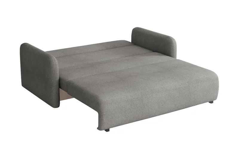 Ajmeri Sovesofa 3-seter i Bouclé - Grønn - Møbler - Sofaer - Sovesofaer - 3 seters sovesofa