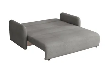 Ajmeri Sovesofa 3-seter i Bouclé - Hvit - Møbler - Sofaer - Sovesofaer - 3 seters sovesofa