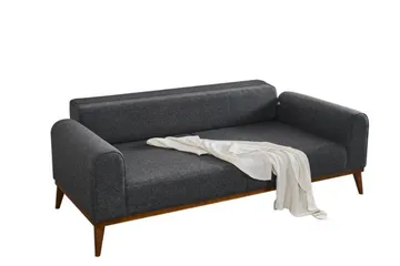 Akio 4-seters Sovesofa - Antrasitt - Møbler - Sofaer - Sovesofaer - 4 seters sovesofa