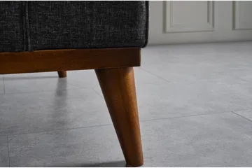 Akio 4-seters Sovesofa - Antrasitt - Møbler - Sofaer - Sovesofaer - 4 seters sovesofa