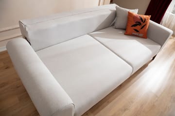 Akio 4-seters Sovesofa - Krem - Møbler - Sofaer - Sovesofaer - 4 seters sovesofa