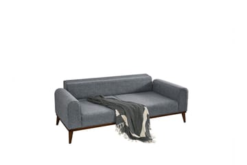 Akio 4-seters Sovesofa - Lysegrå - Møbler - Sofaer - Sovesofaer - 4 seters sovesofa