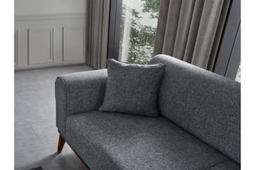 Akio 4-seters Sovesofa - Lysegrå - Møbler - Sofaer - Sovesofaer - 4 seters sovesofa