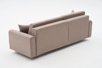 Alfie 4-seters Sovesofa med Divan - Brun - Møbler - Sofaer - Sovesofaer - Sovesofa divan