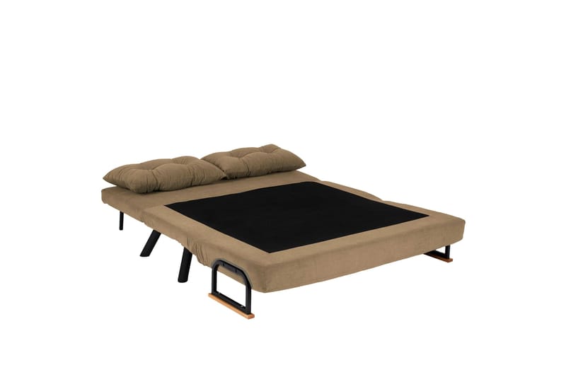 Alfredton Sovesofa 2-seter - Lys brun - Møbler - Sofaer - Sovesofaer - 2 seters sovesofa