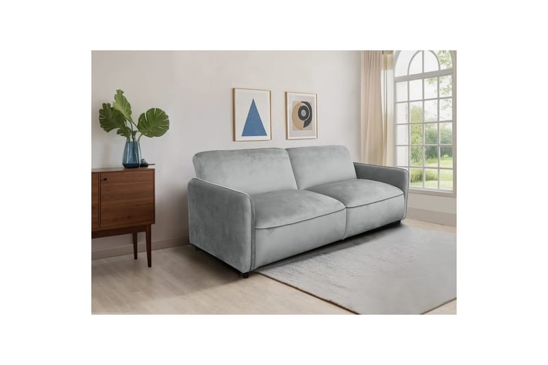 Alicia Sovesofa 3-seter - Grå - Møbler - Sofaer - Sovesofaer - 3 seters sovesofa