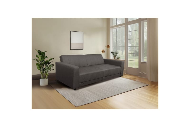 Allie Sovesofa 3-seter - Brun - Møbler - Sofaer - Sovesofaer - 3 seters sovesofa