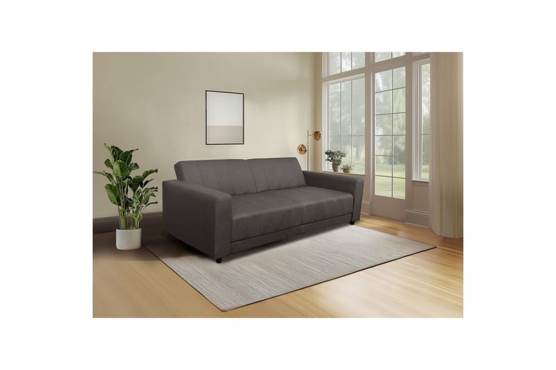 Allie Sovesofa 3-seter - Brun - Møbler - Sofaer - Sovesofaer - 3 seters sovesofa