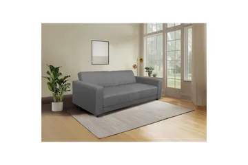 Allie Sovesofa 3-seter - Grå - Møbler - Sofaer - Sovesofaer - 3 seters sovesofa