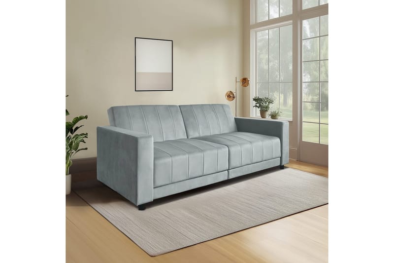 Allie Sovesofa 3-seter - Grå - Møbler - Sofaer - Sovesofaer - 3 seters sovesofa