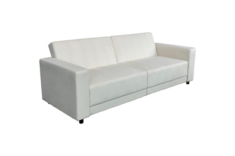 Allie Sovesofa 3-seter - Hvit - Møbler - Sofaer - Sovesofaer - 3 seters sovesofa