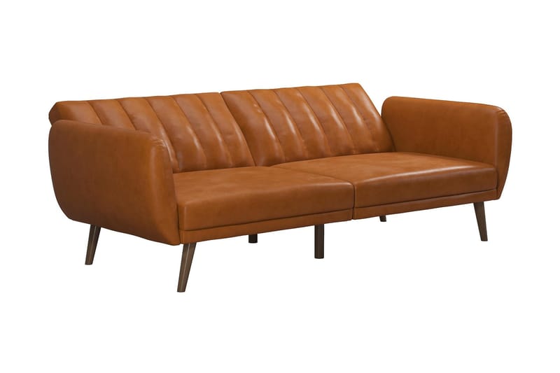 Amidon Sovesofa - Lysebrun - Møbler - Sofaer - Sovesofaer - 2 seters sovesofa