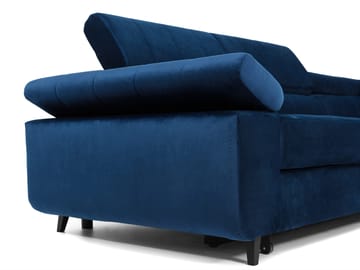 Amshyttan 4-seters Sovesofa med Sjeselong Venstre - Hvit - Møbler - Sofaer - Sovesofaer - Hjørnesovesofa