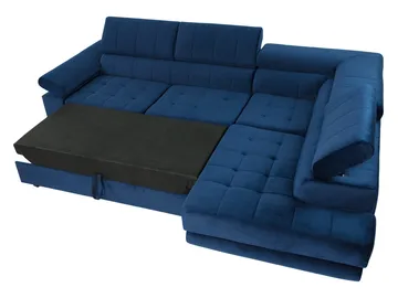 Amshyttan Sovesofa med sjeselong 4-seter - Grønn - Møbler - Sofaer - Sovesofaer - Langsgående sovesofa