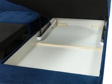Amshyttan Sovesofa med sjeselong 4-seter - Grønn - Møbler - Sofaer - Sovesofaer - Langsgående sovesofa