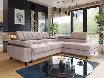 Amshyttan Sovesofa med sjeselong 4-seter